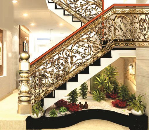 Cầu Thang Nhôm Đúc Cao Cấp CT04