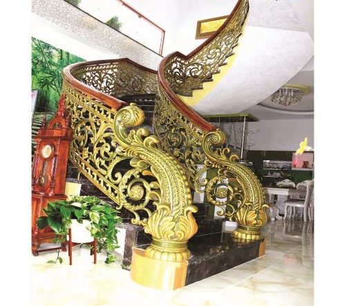 Cầu Thang Nhôm Đúc Cao Cấp CT06